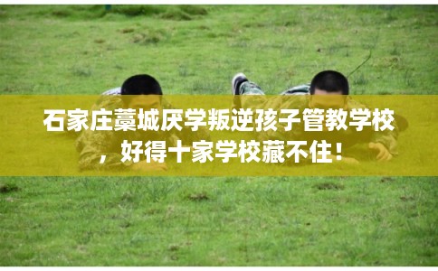 石家庄藁城厌学叛逆孩子管教学校，好得十家学校藏不住！