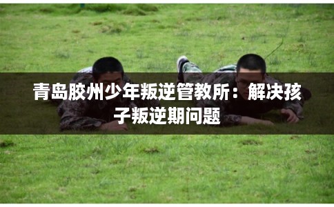青岛胶州少年叛逆管教所：解决孩子叛逆期问题