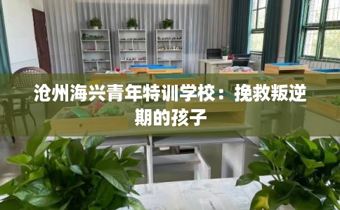 沧州海兴青年特训学校:挽救叛逆期的孩子 沧州海兴青年特训学校:挽救叛逆期的孩子