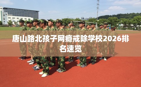 唐山路北孩子网瘾戒除学校2026排名速览 唐山路北孩子网瘾戒除学校2026排名速览