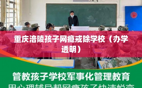 重庆涪陵孩子网瘾戒除学校（办学透明）