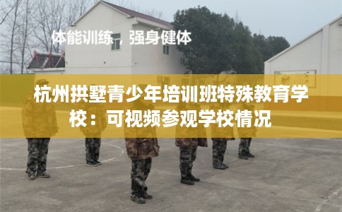 杭州拱墅青少年培训班特殊教育学校：可视频参观学校情况