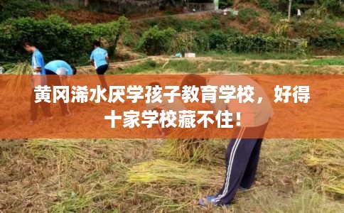 黄冈浠水厌学孩子教育学校，好得十家学校藏不住！