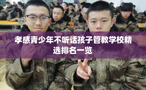 孝感青少年不听话孩子管教学校精选排名一览