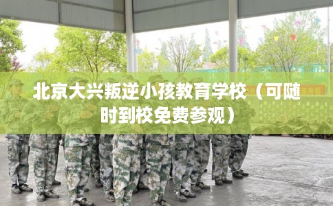 北京大兴叛逆小孩教育学校(可随时到校免费参观) 北京大兴叛逆小孩教育学校(可随时到校免费参观)