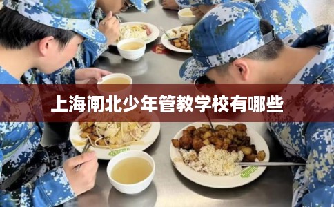 上海闸北少年管教学校有哪些