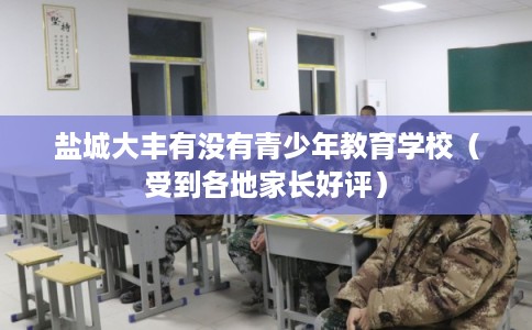 盐城大丰有没有青少年教育学校(受到各地家长好评) 盐城大丰有没有青少年教育学校(受到各地家长好评)