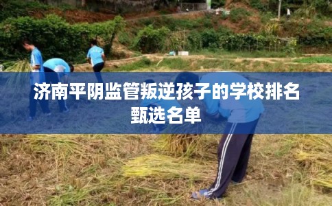 济南平阴监管叛逆孩子的学校排名甄选名单