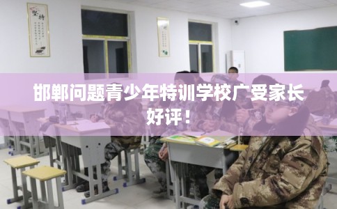 邯郸问题青少年特训学校广受家长好评! 邯郸问题青少年特训学校广受家长好评!