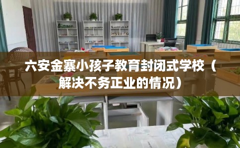 六安金寨小孩子教育封闭式学校（解决不务正业的情况）