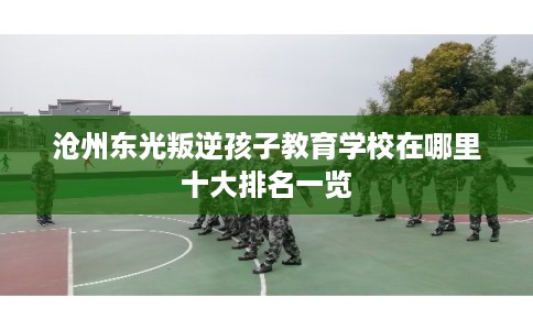 沧州东光叛逆孩子教育学校在哪里十大排名一览