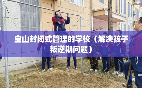 宝山封闭式管理的学校（解决孩子叛逆期问题）