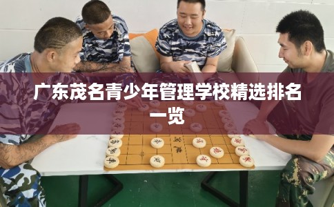 广东茂名青少年管理学校精选排名一览