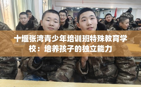 十堰张湾青少年培训班特殊教育学校：培养孩子的独立能力
