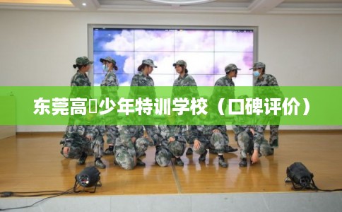 东莞高埗少年特训学校（口碑评价）