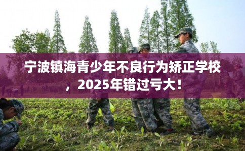 宁波镇海青少年不良行为矫正学校，2025年错过亏大！