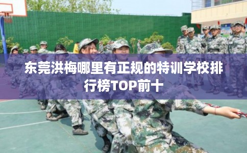 东莞洪梅哪里有正规的特训学校排行榜TOP前十