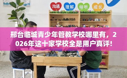 邢台临城青少年管教学校哪里有，2026年这十家学校全是用户真评!