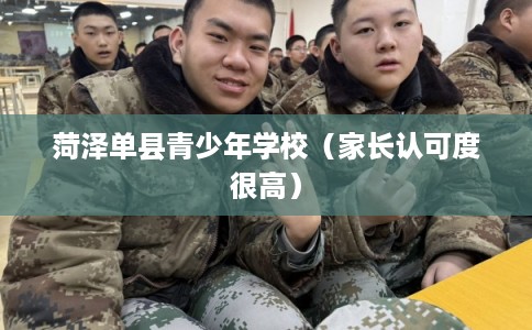 菏泽单县青少年学校（家长认可度很高）