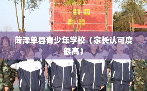 菏泽单县青少年学校（家长认可度很高）