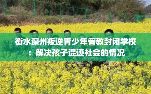 衡水深州叛逆青少年管教封闭学校:解决孩子混迹社会的情况 衡水深州叛逆青少年管教封闭学校:解决孩子混迹社会的情况