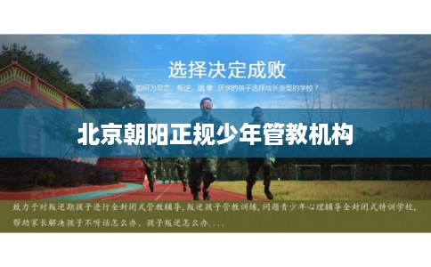 北京朝阳正规少年管教机构