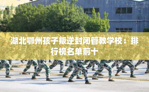 湖北鄂州孩子叛逆封闭管教学校:排行榜名单前十 湖北鄂州孩子叛逆封闭管教学校:排行榜名单前十