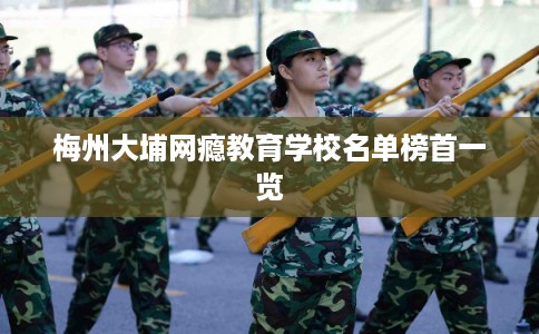 梅州大埔网瘾教育学校名单榜首一览