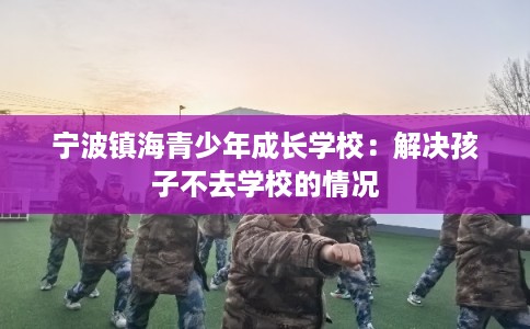 宁波镇海青少年成长学校:解决孩子不去学校的情况 宁波镇海青少年成长学校:解决孩子不去学校的情况