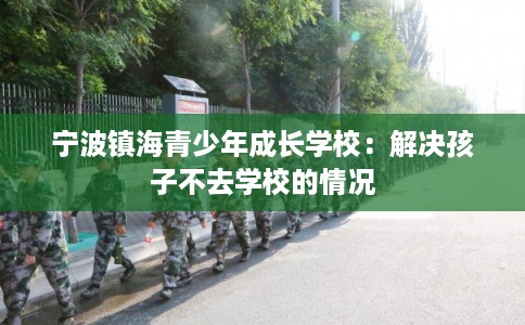 宁波镇海青少年成长学校：解决孩子不去学校的情况