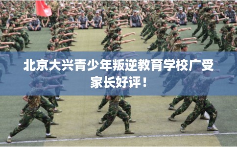 北京大兴青少年叛逆教育学校广受家长好评! 北京大兴青少年叛逆教育学校广受家长好评!