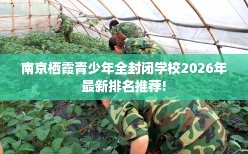 南京栖霞青少年全封闭学校2026年最新排名推荐!