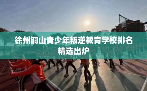 徐州铜山青少年叛逆教育学校排名精选出炉 徐州铜山青少年叛逆教育学校排名精选出炉