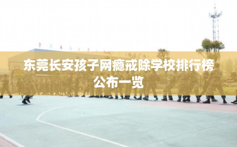 东莞长安孩子网瘾戒除学校排行榜公布一览