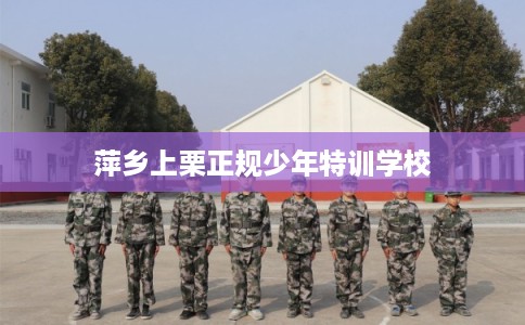 萍乡上栗正规少年特训学校