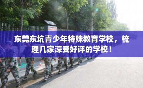 东莞东坑青少年特殊教育学校，梳理几家深受好评的学校！