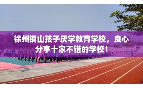 徐州铜山孩子厌学教育学校，良心分享十家不错的学校！