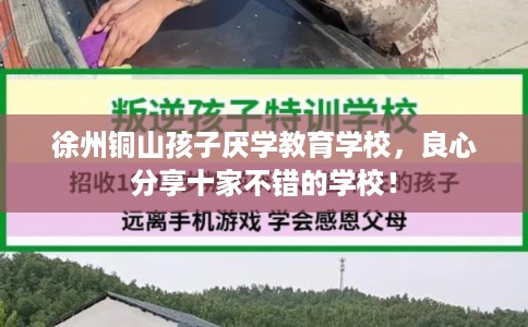 徐州铜山孩子厌学教育学校，良心分享十家不错的学校！