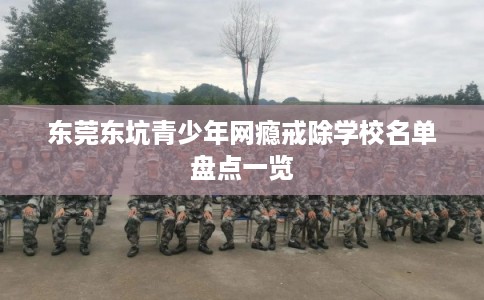 东莞东坑青少年网瘾戒除学校名单盘点一览