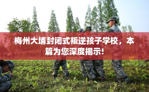 梅州大埔封闭式叛逆孩子学校，本篇为您深度揭示!