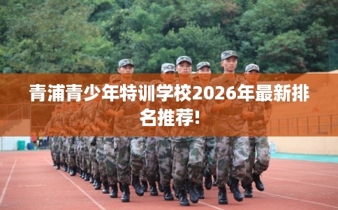 青浦青少年特训学校2026年最新排名推荐!