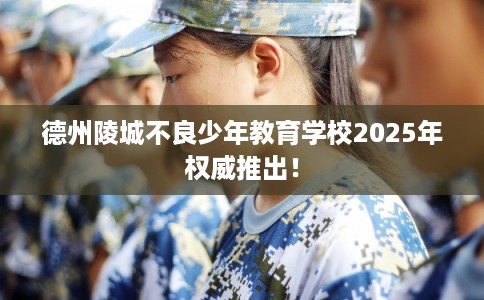 德州陵城不良少年教育学校2025年权威推出！