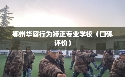 鄂州华容行为矫正专业学校（口碑评价）