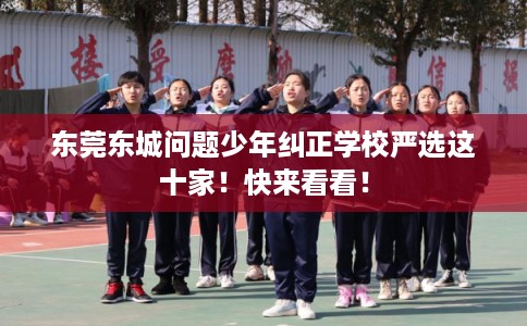 东莞东城问题少年纠正学校严选这十家！快来看看！
