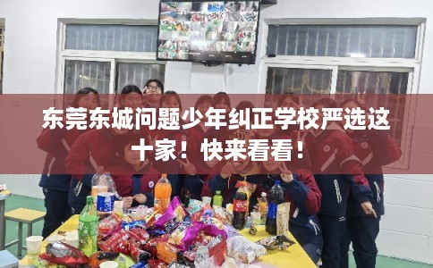 东莞东城问题少年纠正学校严选这十家！快来看看！
