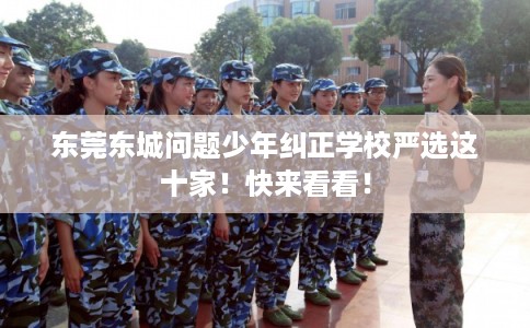 东莞东城问题少年纠正学校严选这十家！快来看看！