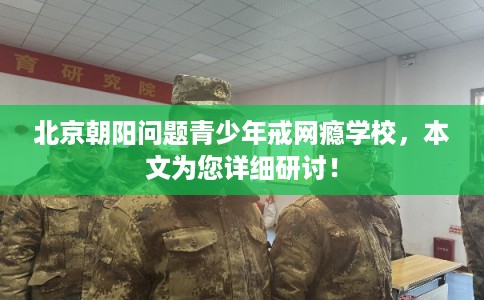 北京朝阳问题青少年戒网瘾学校，本文为您详细研讨！
