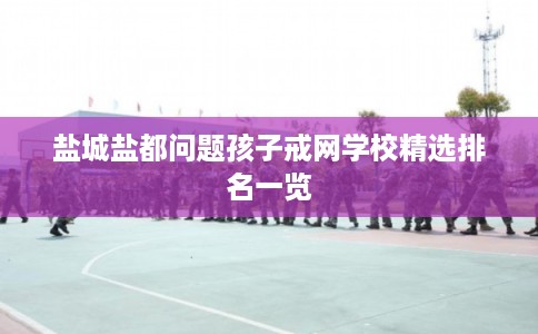 盐城盐都问题孩子戒网学校精选排名一览
