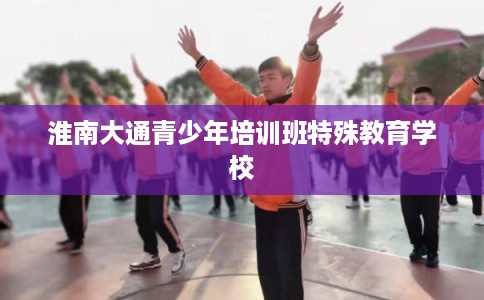 淮南大通青少年培训班特殊教育学校