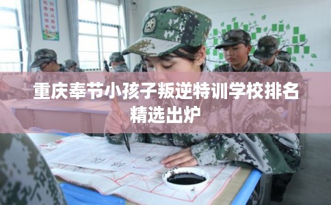 重庆奉节小孩子叛逆特训学校排名精选出炉